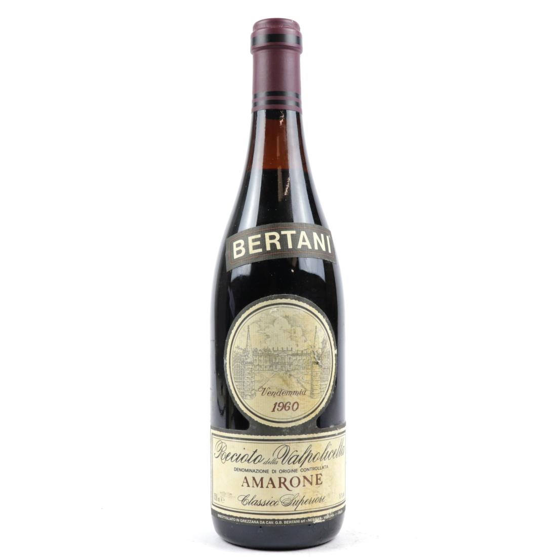Image for Bertani Recioto Della Valpolicella 1960 Verona Classico Superiore