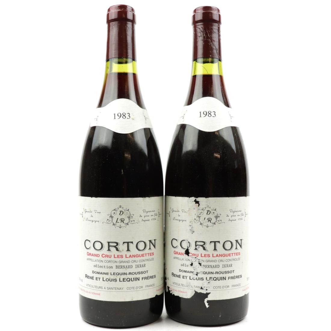 Image for Dom. Lequin-Roussot Les Languettes 1983 Corton Grand-Cru