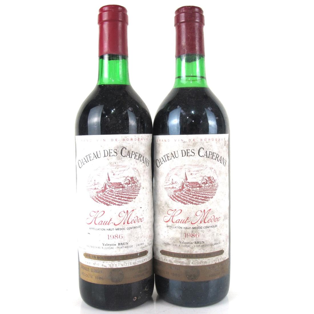Image for Ch. Des Caperans 1986​ Haut Medoc