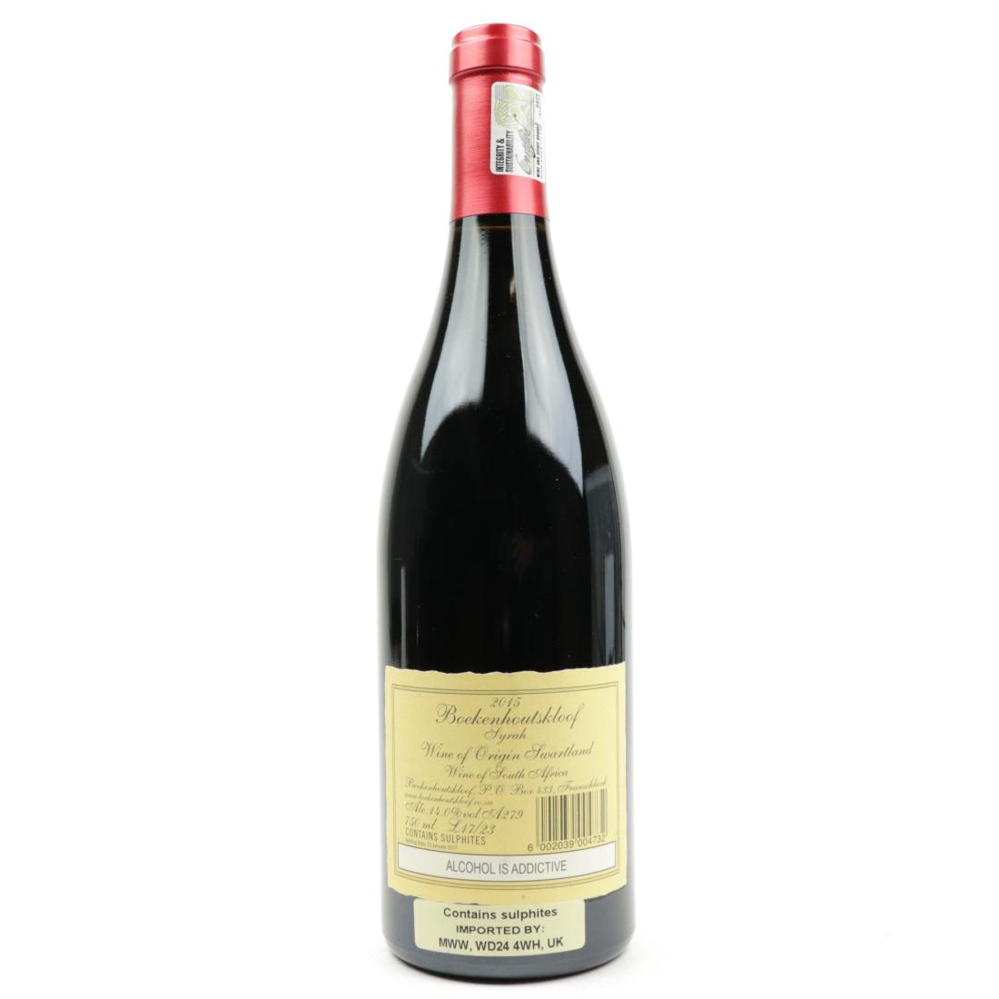 Image for Boekenhoutskloof Syrah 2015 Swartland