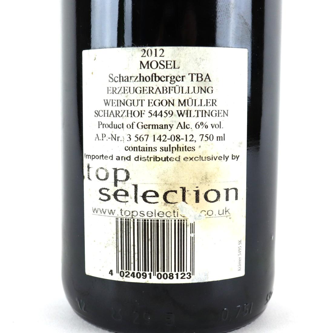 Image for E.Muller Scharzhofberger Trockenbeerenauslese 2011 Mosel