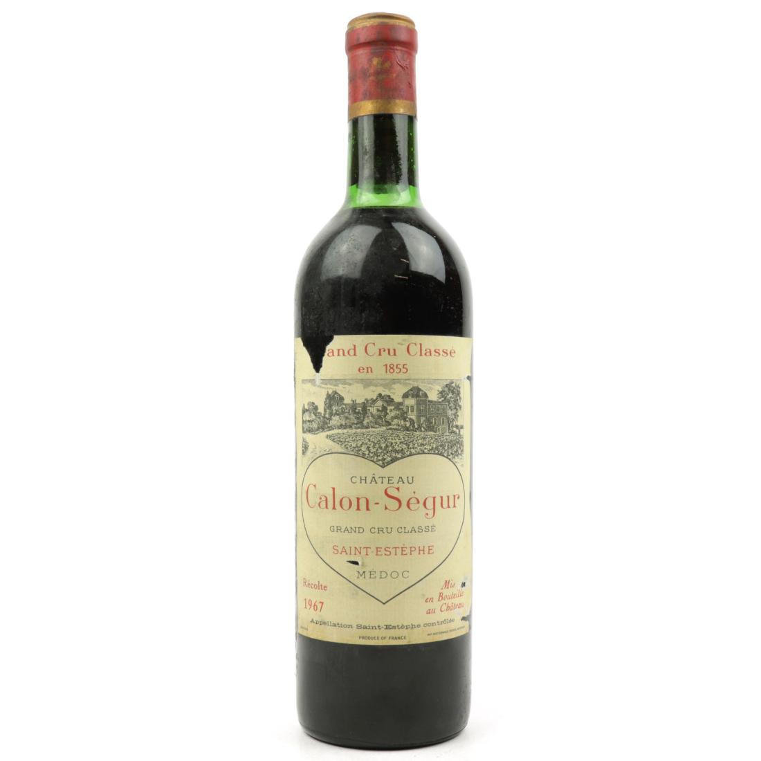 Image for Ch. Calon-Segur 1967 St-Estephe 3eme-Cru