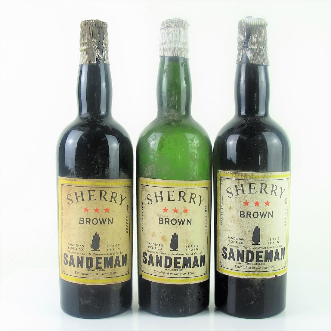 Image for Sandeman 3 Star Brown Sherry