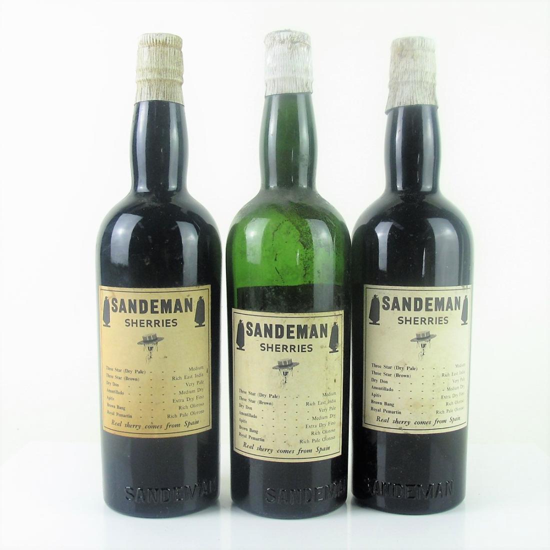 Image for Sandeman 3 Star Brown Sherry