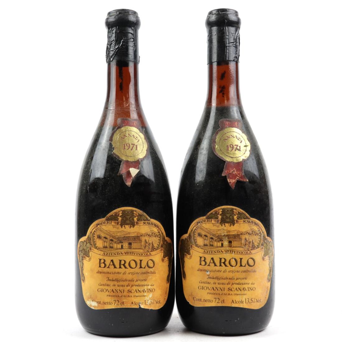 Image for Poderi Scanavino 1971 Barolo