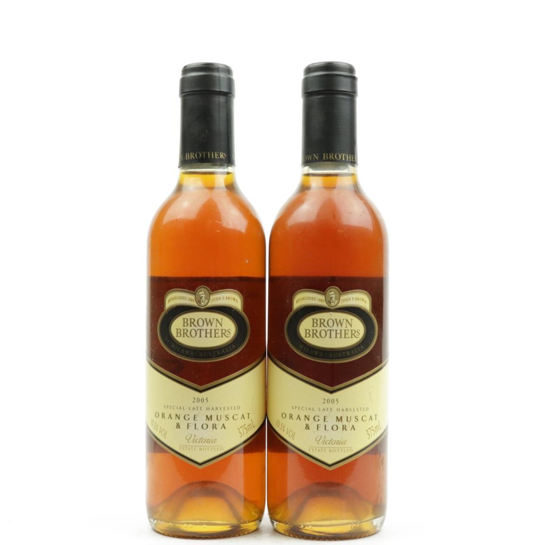 Brown Brothers Orange Muscat & Flora Late Harvest 2005 Victoria 2x37.5cl