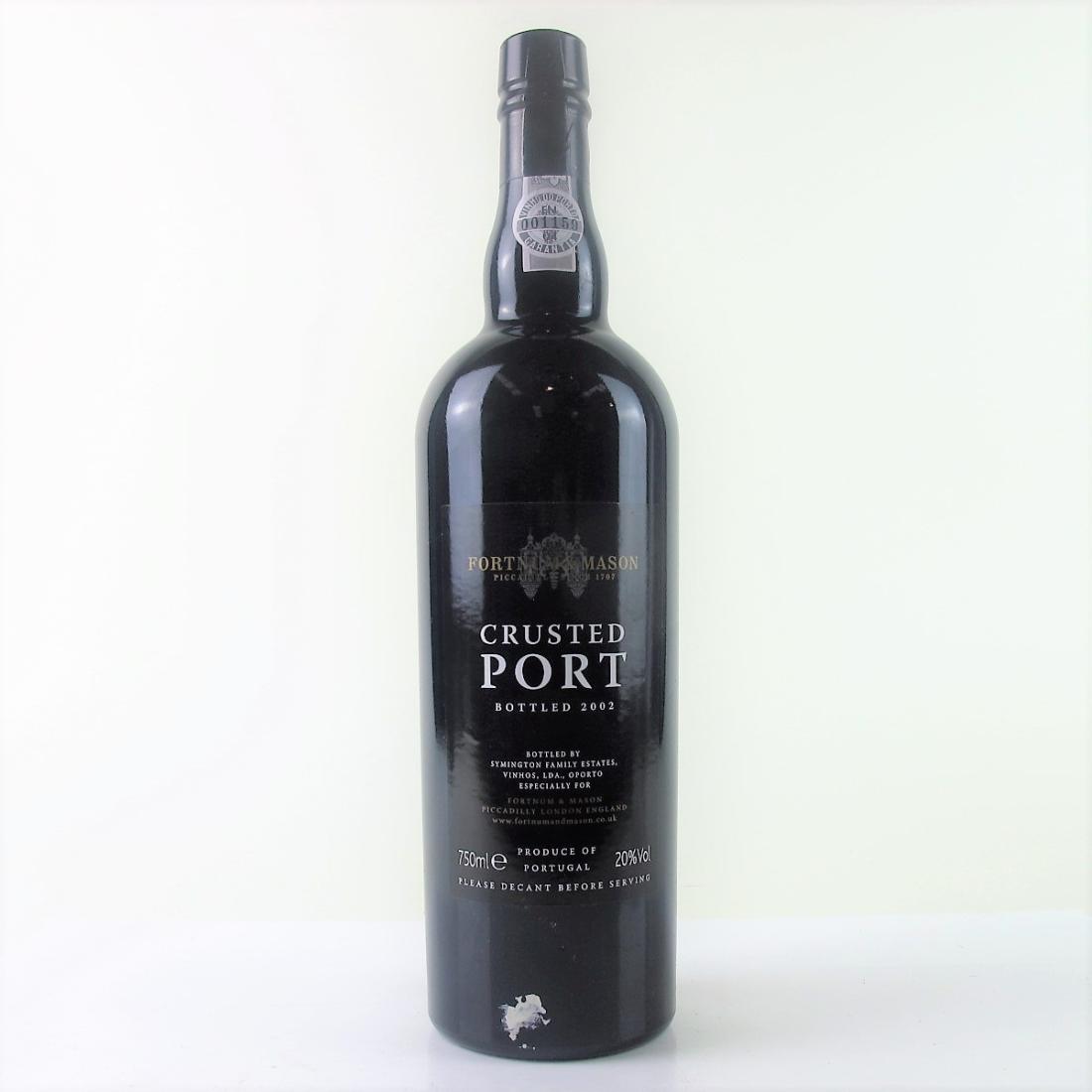 Image for Fortnum & Mason 2002 Crusted Port