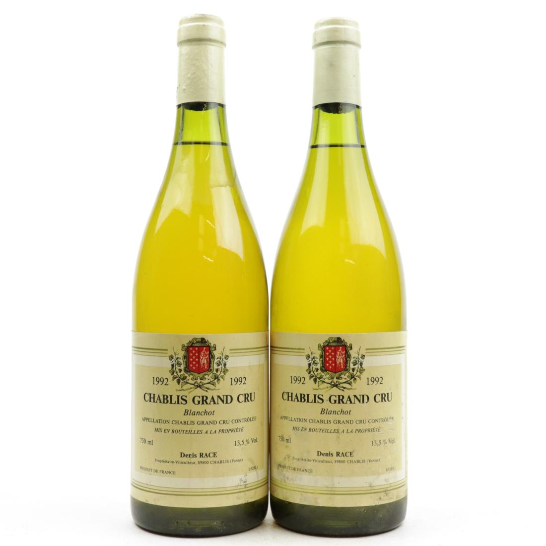 Image for D.Race Blanchot 1992 Chablis Grand-Cru