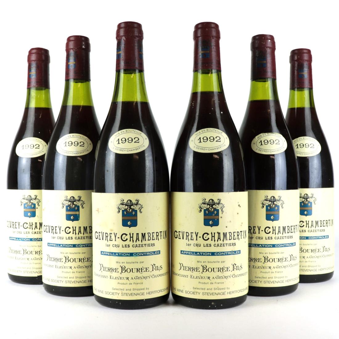 Image for P.Bourée Les Cazetiers 1992 Gevrey-Chambertin 1er-Cru