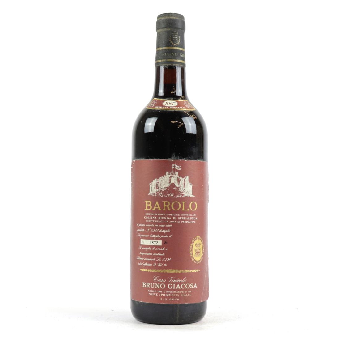 Image for B.Giacosa 1967 Barolo Riserva Speciale