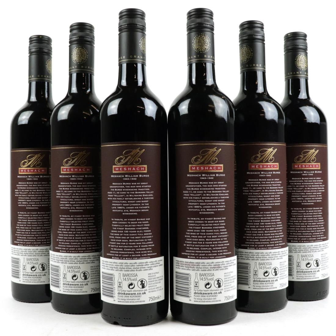 Image for G.Burge Meshach 2012 Barossa 6x75cl / OWC