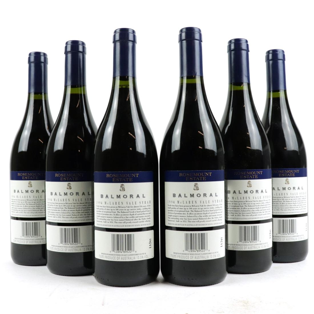 Image for Rosemount Balmoral Syrah 1994 McLaren Vale 6x75cl / OWC