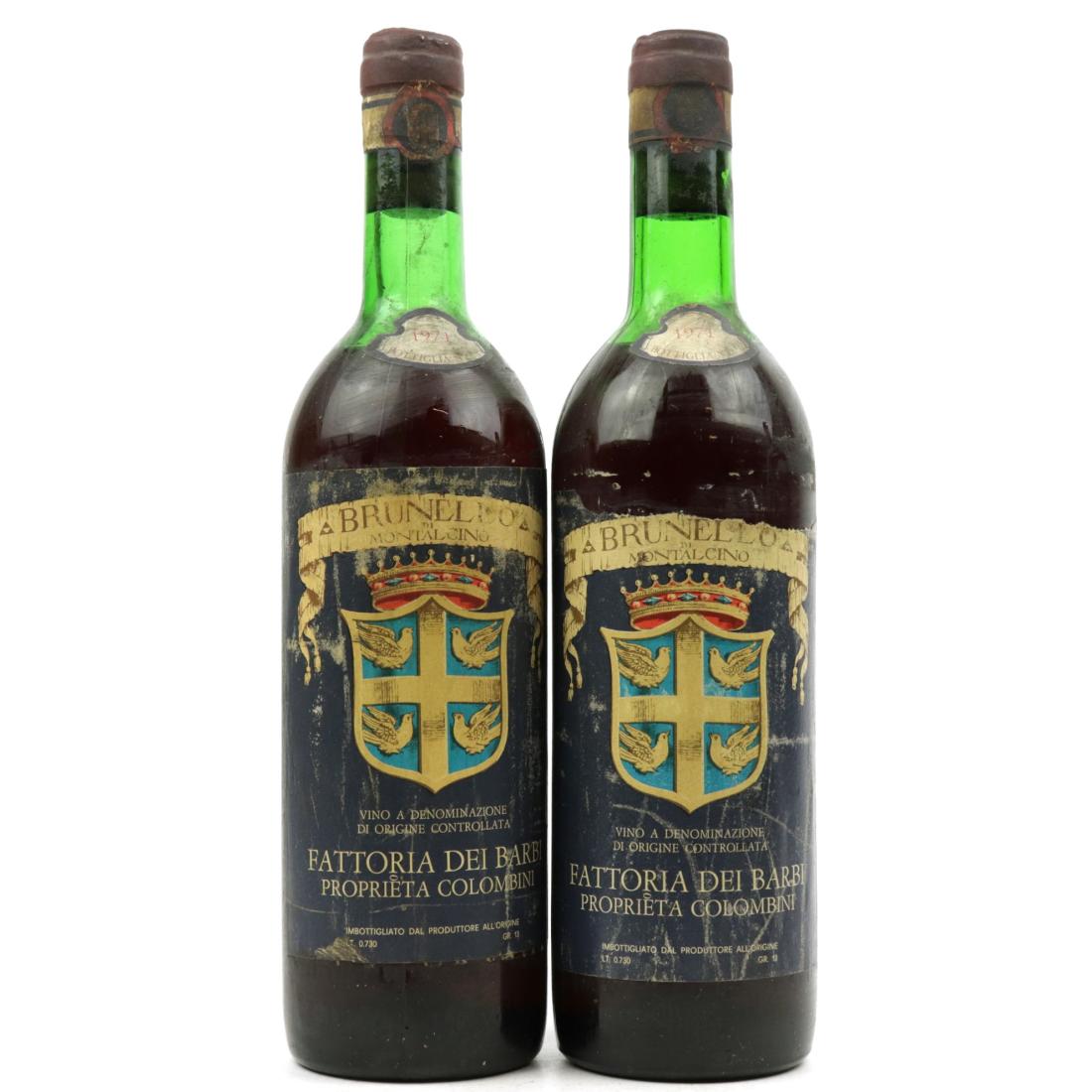 Image for Fattoria Dei Barbi 1971 Brunello di Montalcino