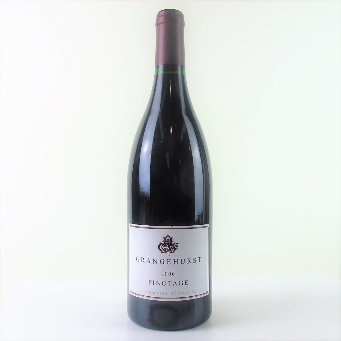 Image for Grangehurst Pinotage 2006 Stellenbosch