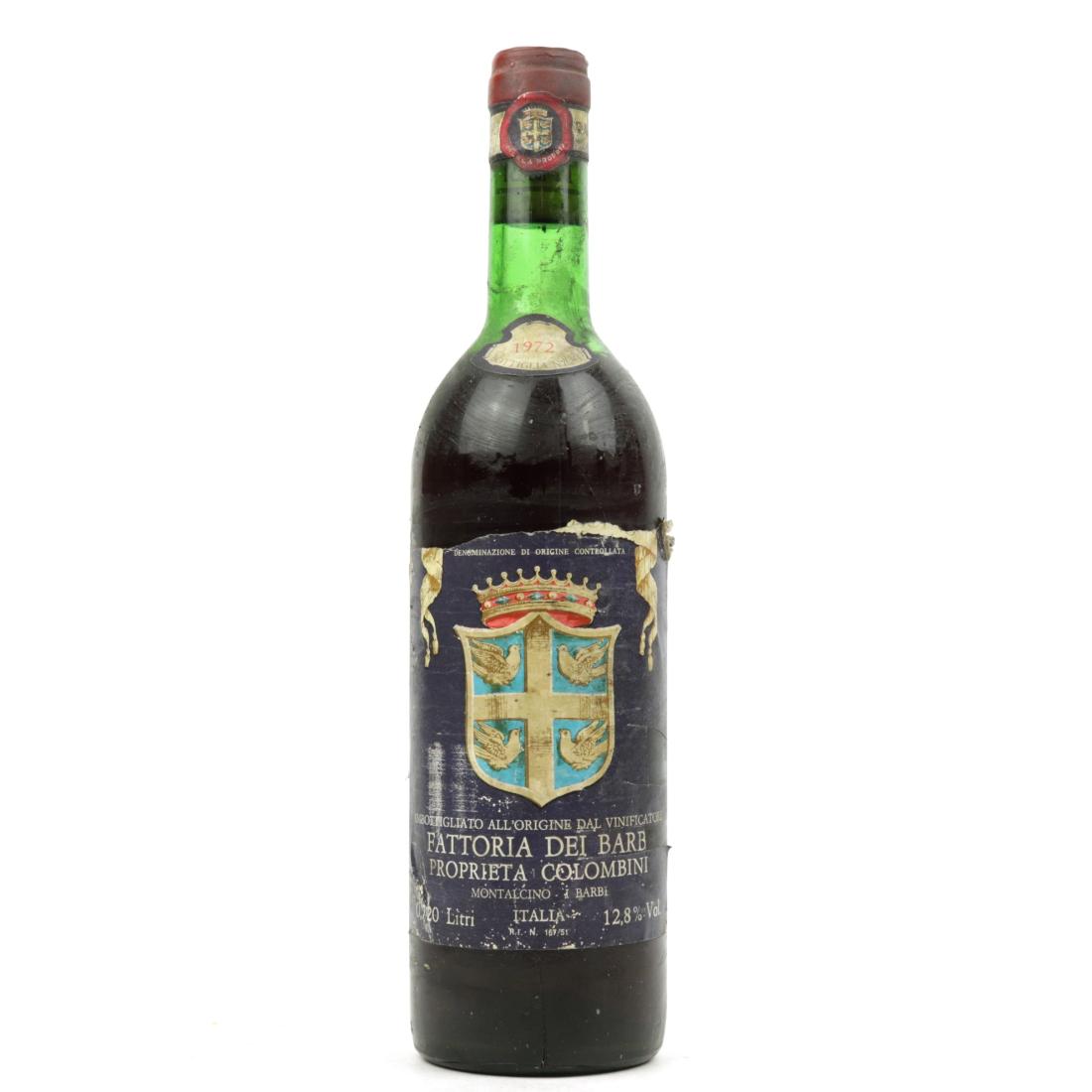 Image for Fattoria Dei Barbi 1972 Brunello di Montalcino