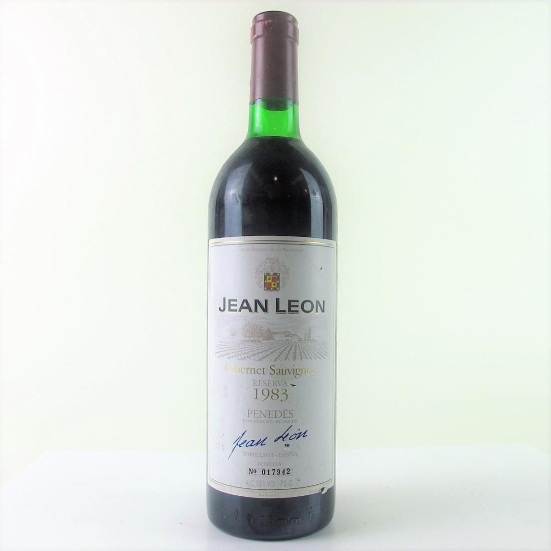 Image for Jean Leon Cabernet Sauvignon 1983 Penedes Reserva