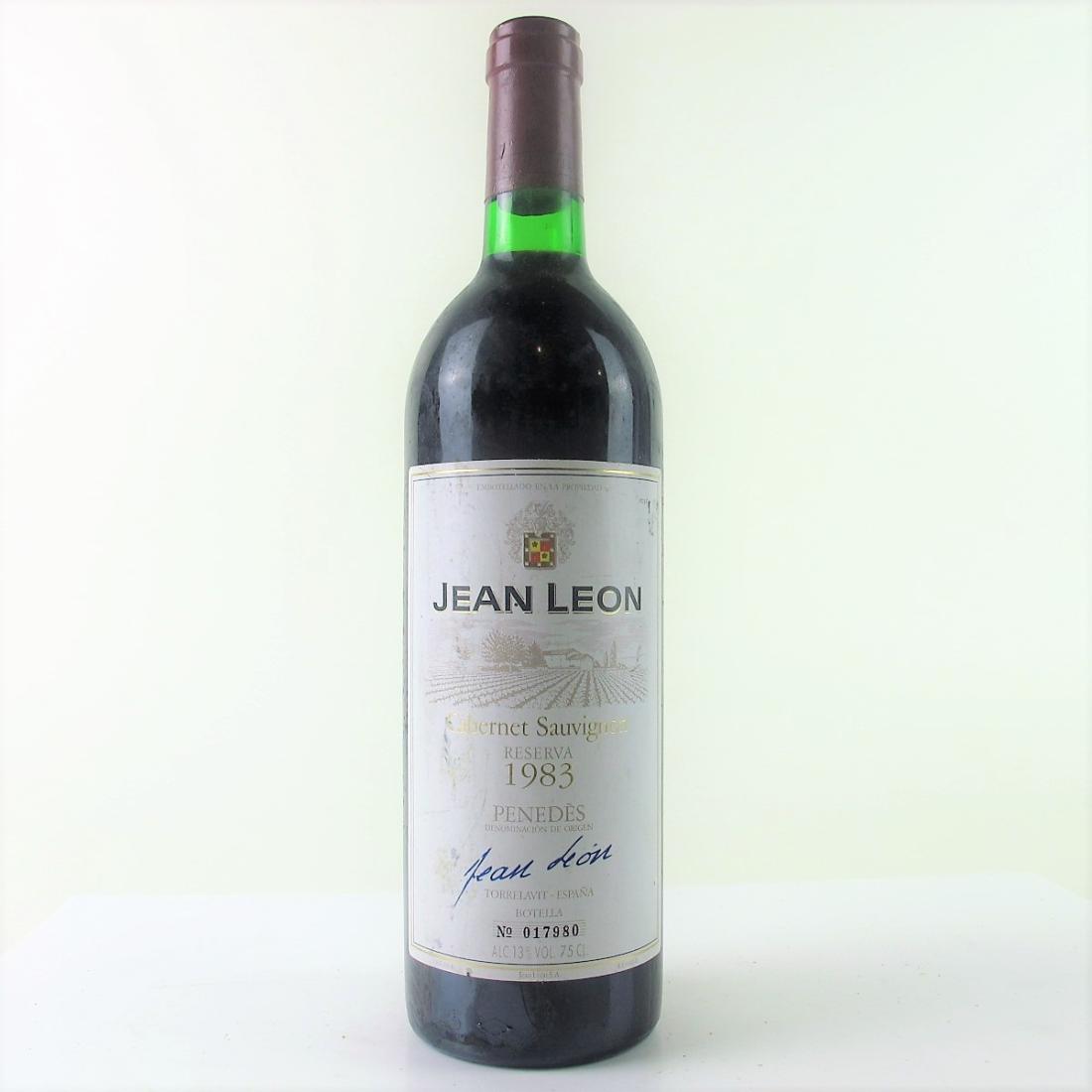 Image for Jean Leon Cabernet Sauvignon 1983 Penedes Reserva
