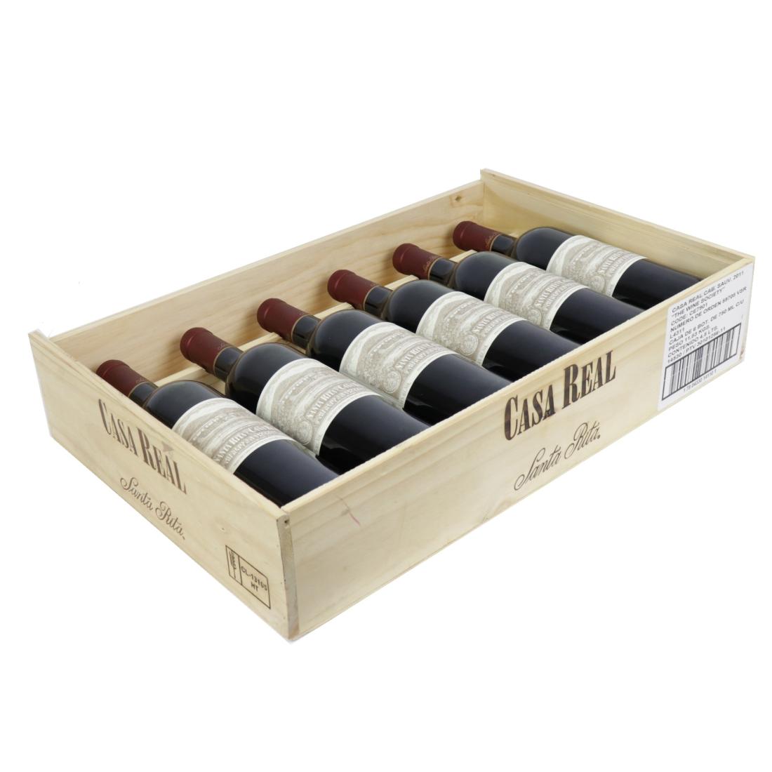 Image for Santa Rita Casa Real Cabernet Sauvignon Reserva Especial 2011 Maipo 6x75cl / OWC