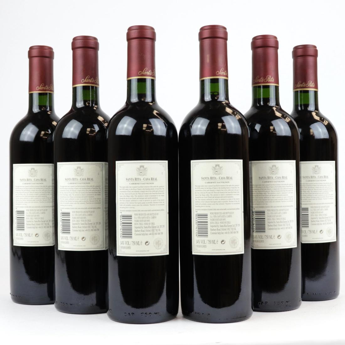 Image for Santa Rita Casa Real Cabernet Sauvignon Reserva Especial 2011 Maipo 6x75cl / OWC