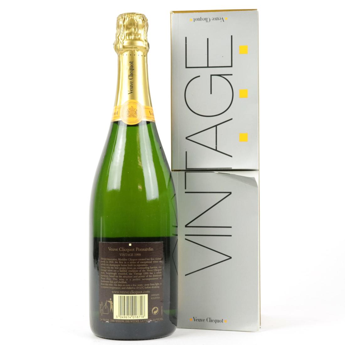 Image for Veuve Clicquot Ponsardin Brut 1999 Vintage Champagne