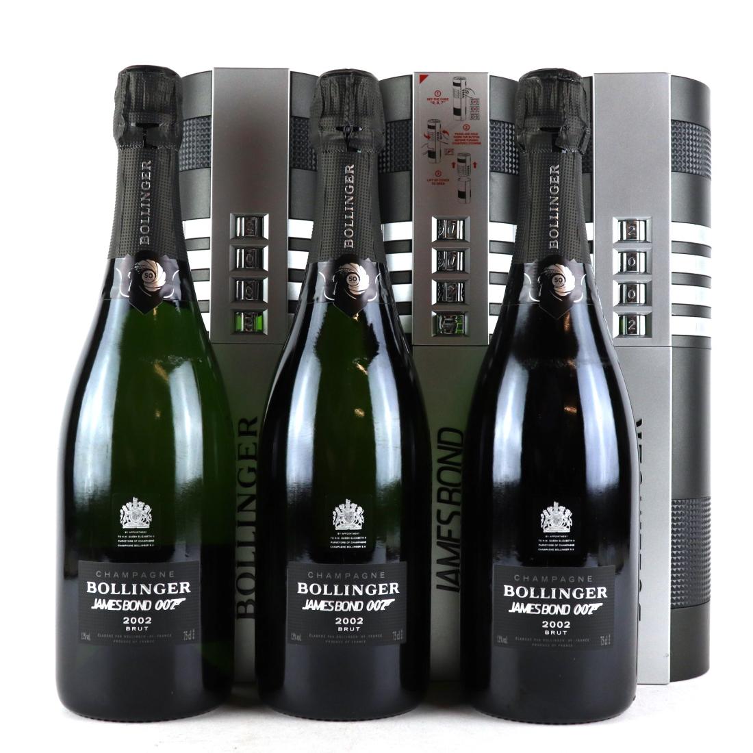 Image for Bollinger 2002 Vintage Champagne / James Bond 007