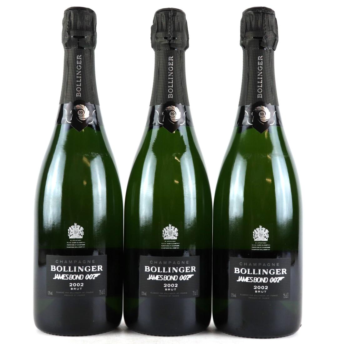 Image for Bollinger 2002 Vintage Champagne / James Bond 007