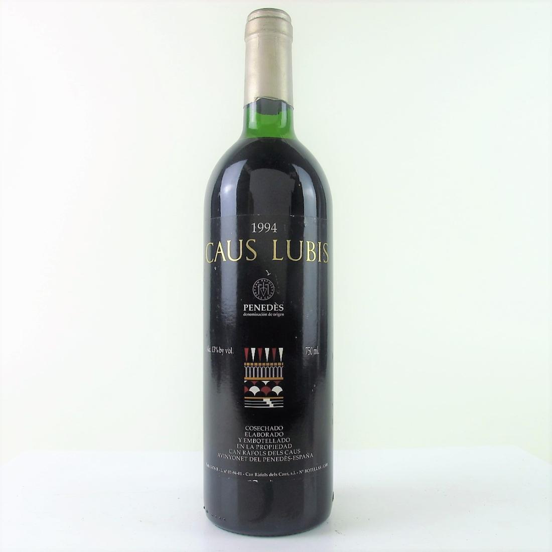 Image for Caus Lubis Merlot 1994 Penedes