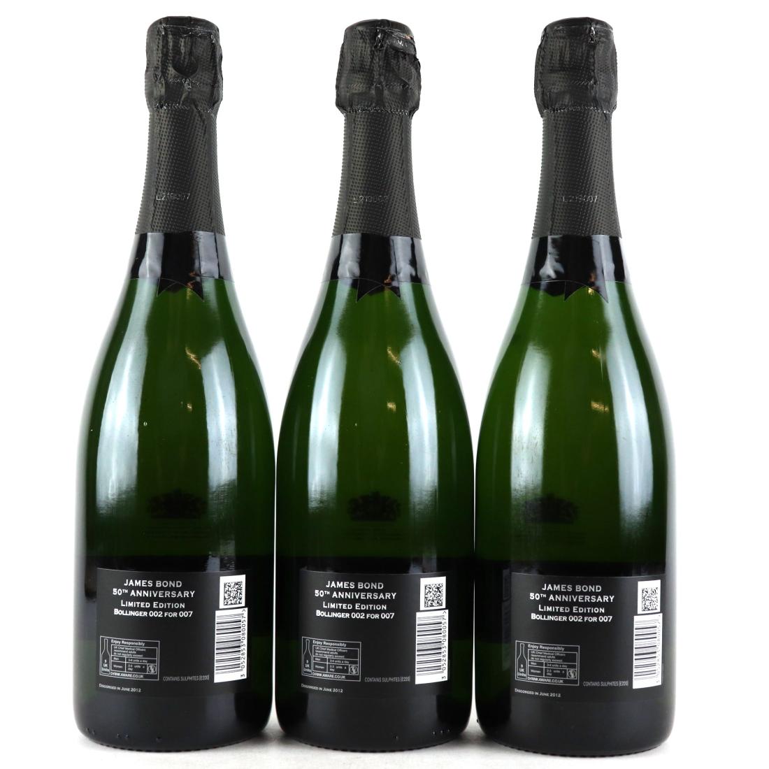 Image for Bollinger 2002 Vintage Champagne / James Bond 007