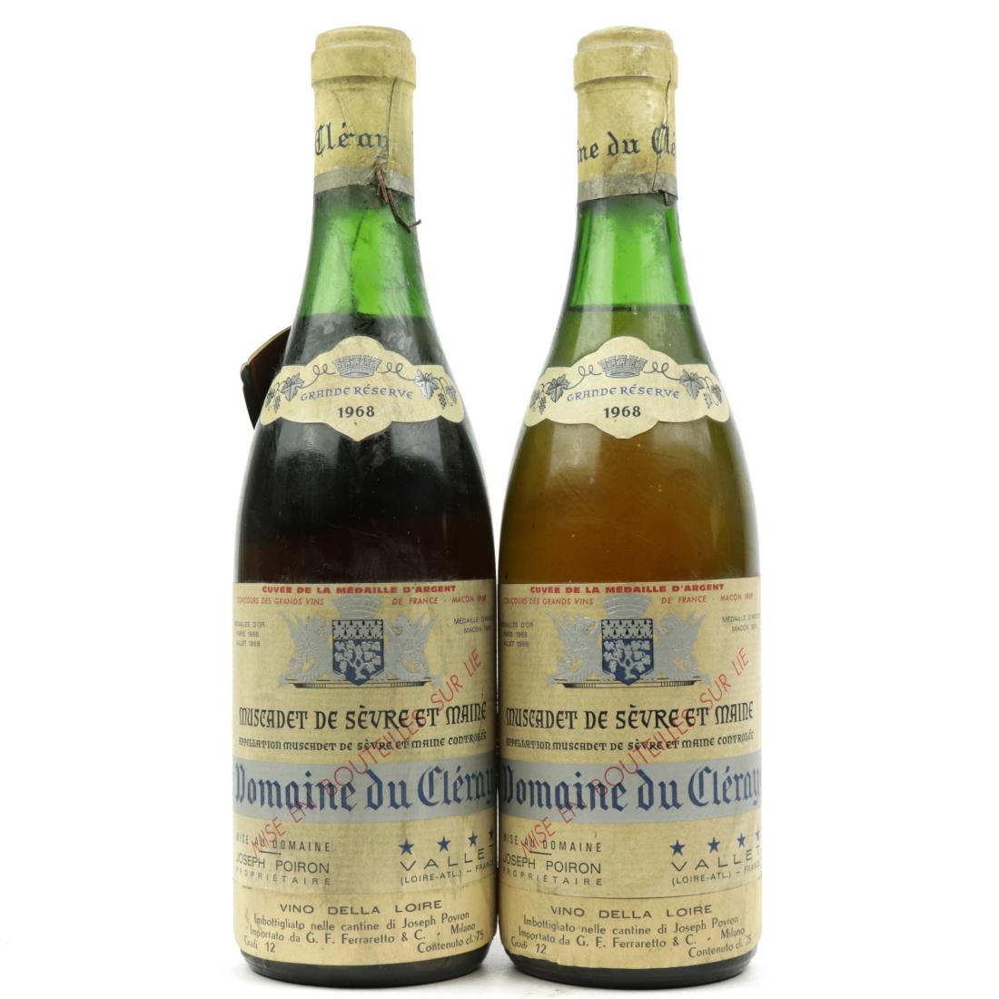 Image for Dom. Du Cleray Grande Reserve 1968 Muscadet De Sevre Et Maine