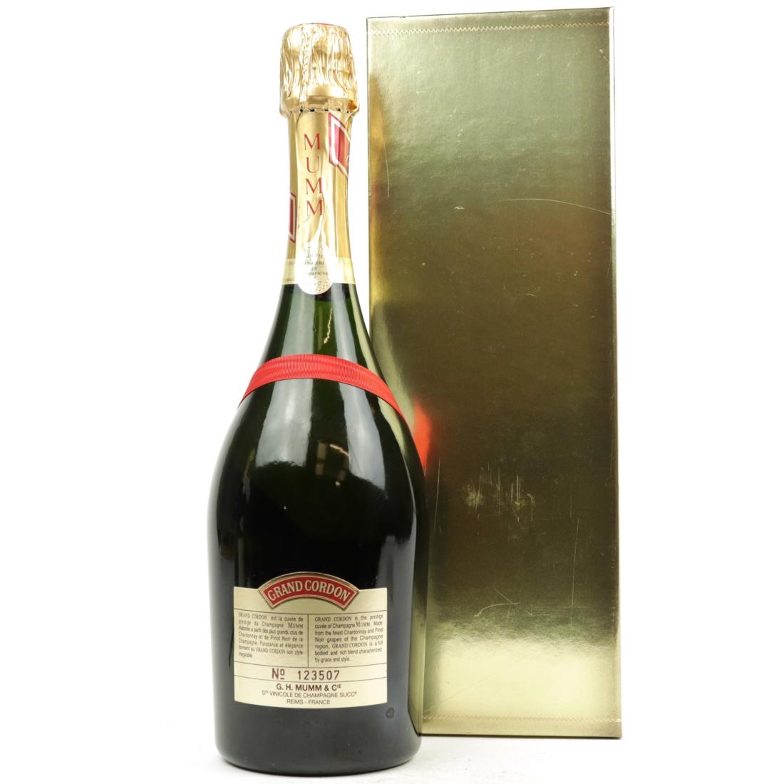 Image for Mumm Grand Cordon 1985 Vintage Champagne