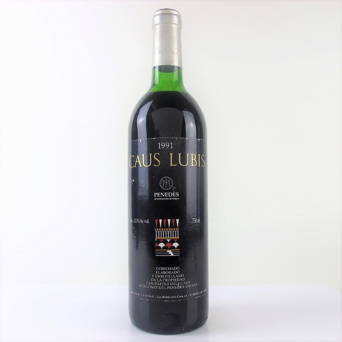 Image for Caus Lubis Merlot 1991 Penedes