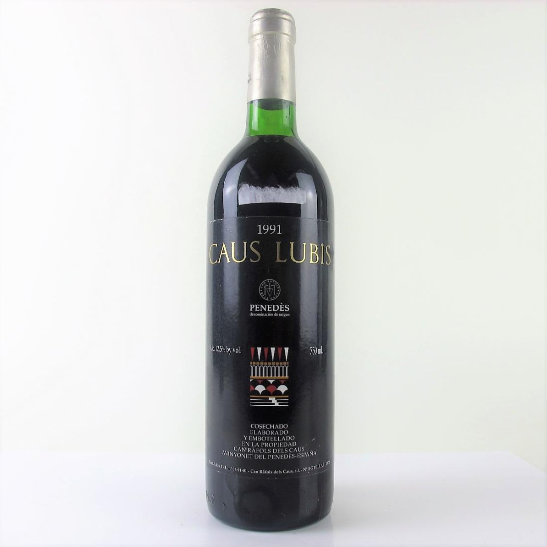 Image for Caus Lubis Merlot 1991 Penedes