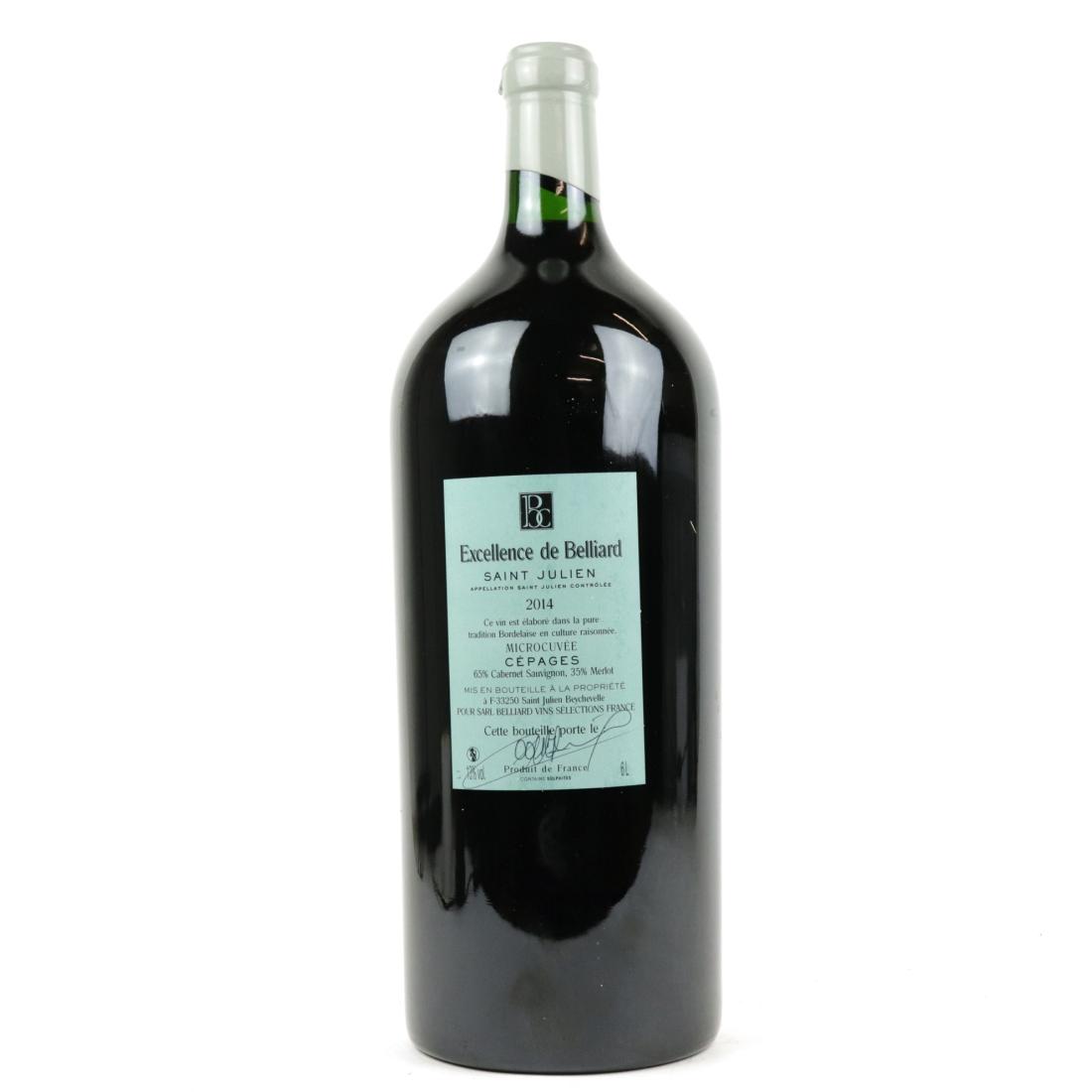 Image for Excellence De Belliard 2014 St-Julien 600cl / OWC