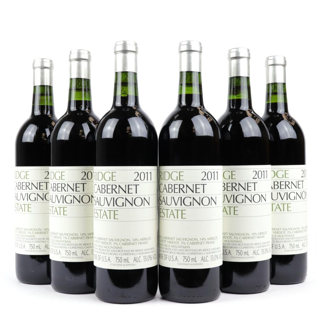 Image for Ridge Cabernet Sauvignon 2011 Santa Cruz Mountains