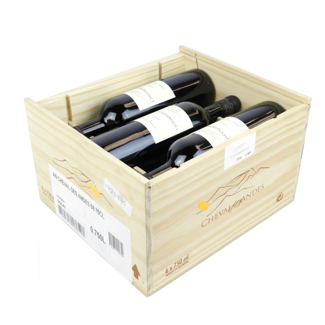 Image for Cheval Des Andes 2008 Mendoza 6x75cl / OWC