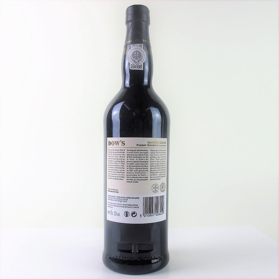 Image for Dow's "Master Blend" Reserve Port