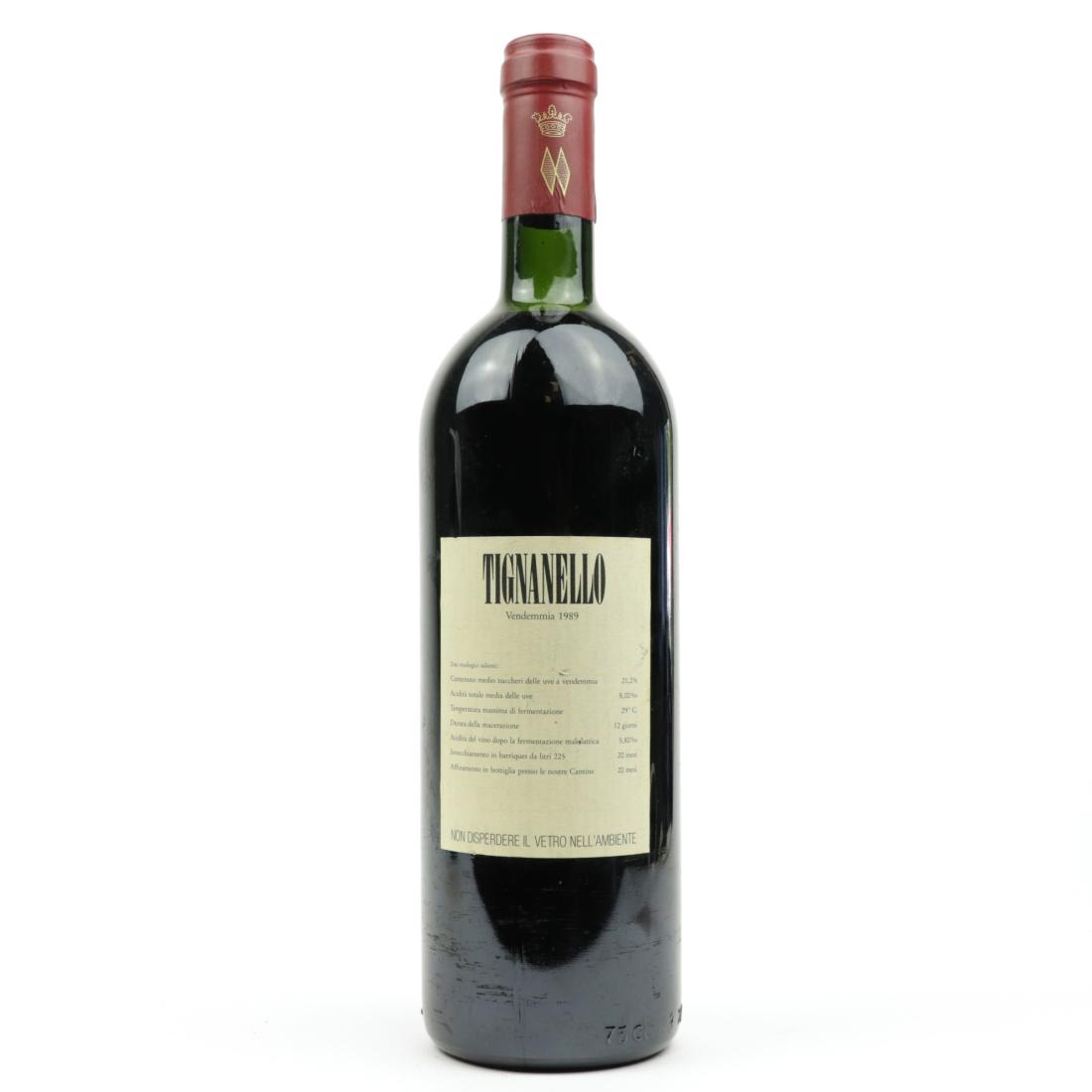 Image for Tignanello 1989 Tuscany