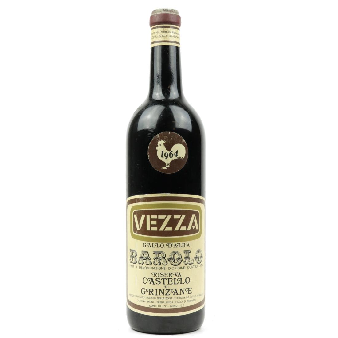 Image for Vezza Castello Di Grinzane 1964 Barolo Riserva