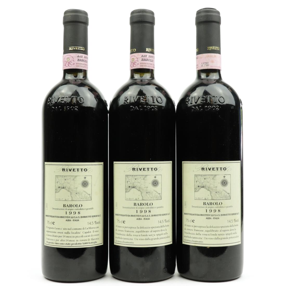 Image for Rivetto 1998 Barolo
