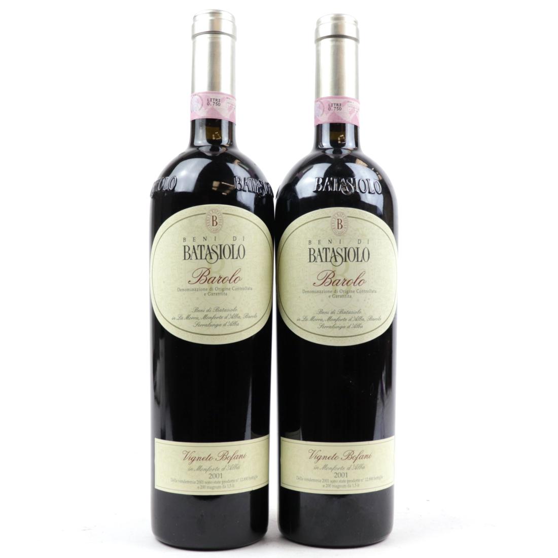 Beni di Batasiolo Barolo 2001 赤ワイン 2001 Beni di Batasiolo