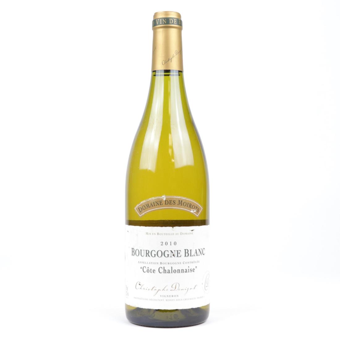 Image for Dom. Des Moirots Cote Chalonnaise 2010 Bourgogne Blanc