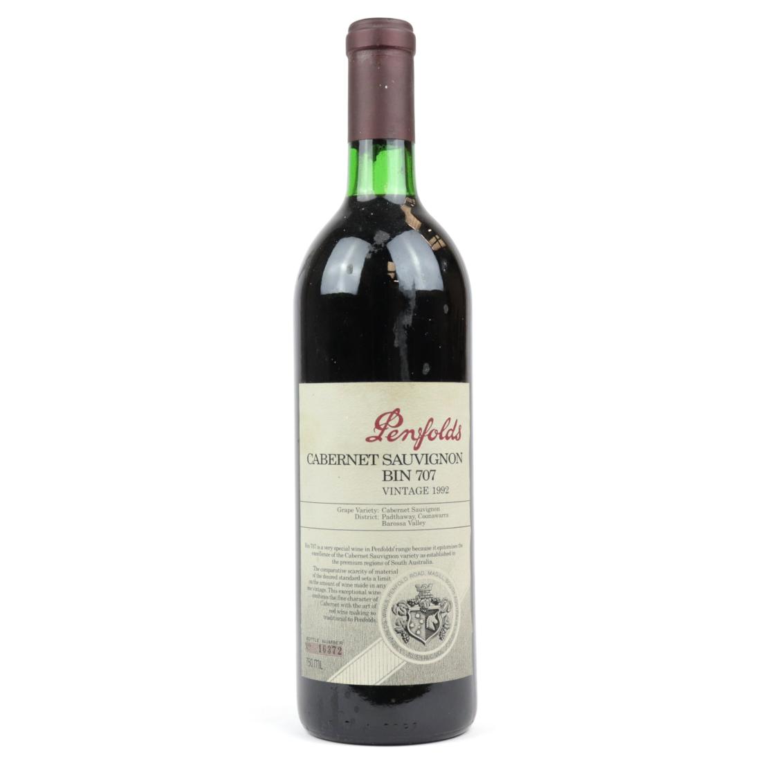 Image for Penfolds Bin 707 Cabernet Sauvignon 1992