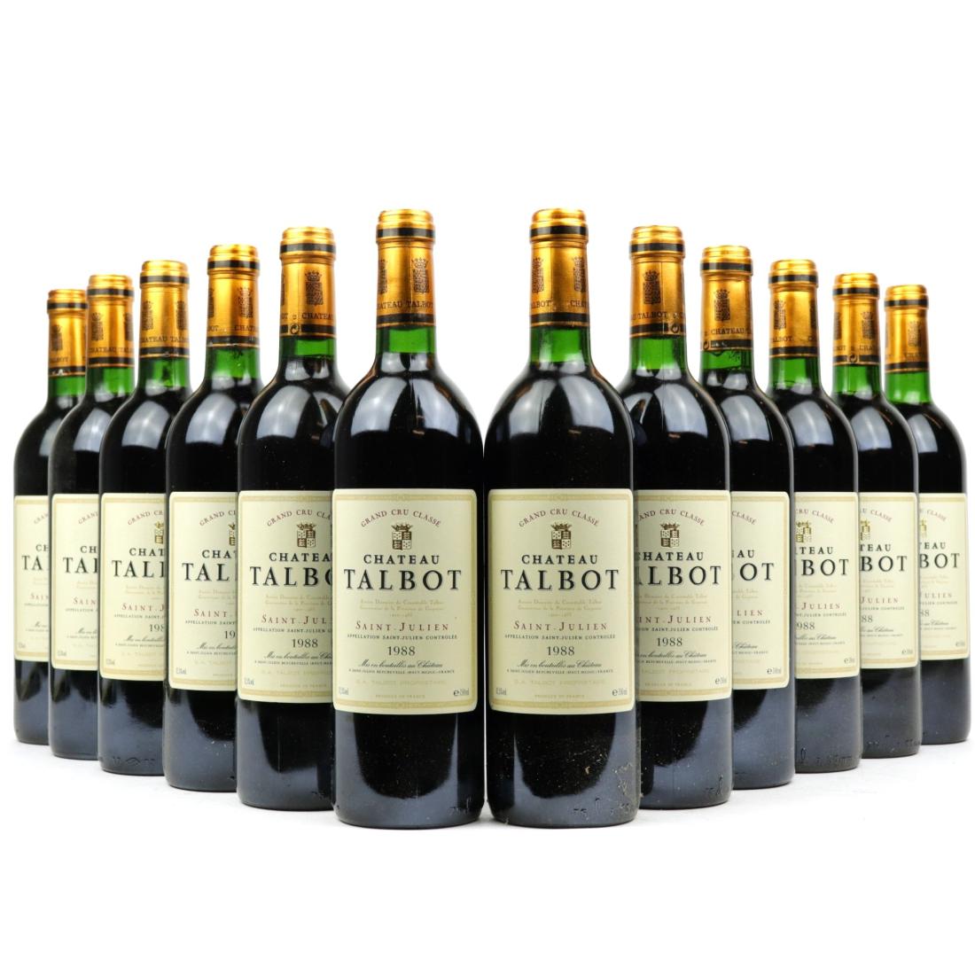 Image for Ch. Talbot 1988 St-Julien 4eme-Cru 12x75cl / OWC