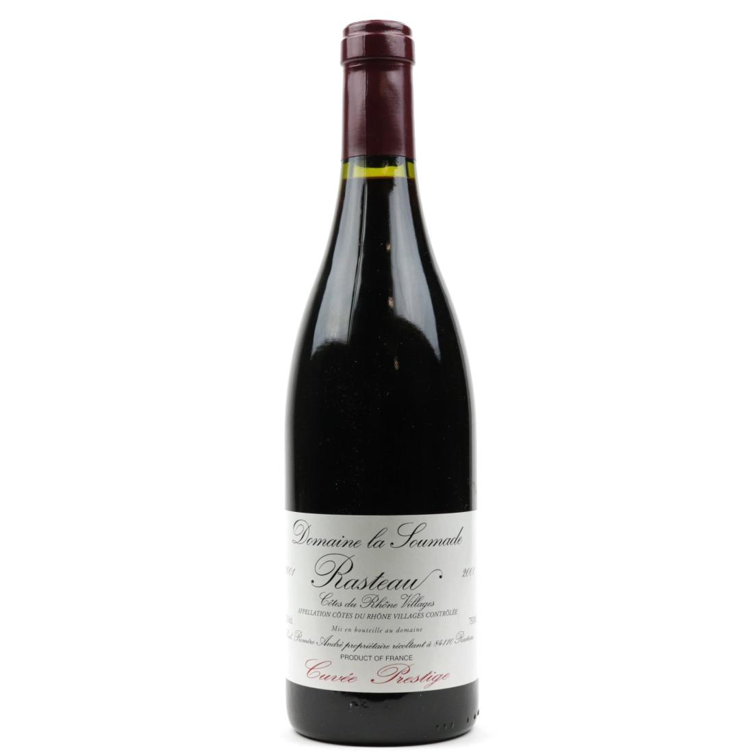 Image for Dom. La Soumade Cuvée Prestige 2001 Côtes Du Rhône Villages Rasteau