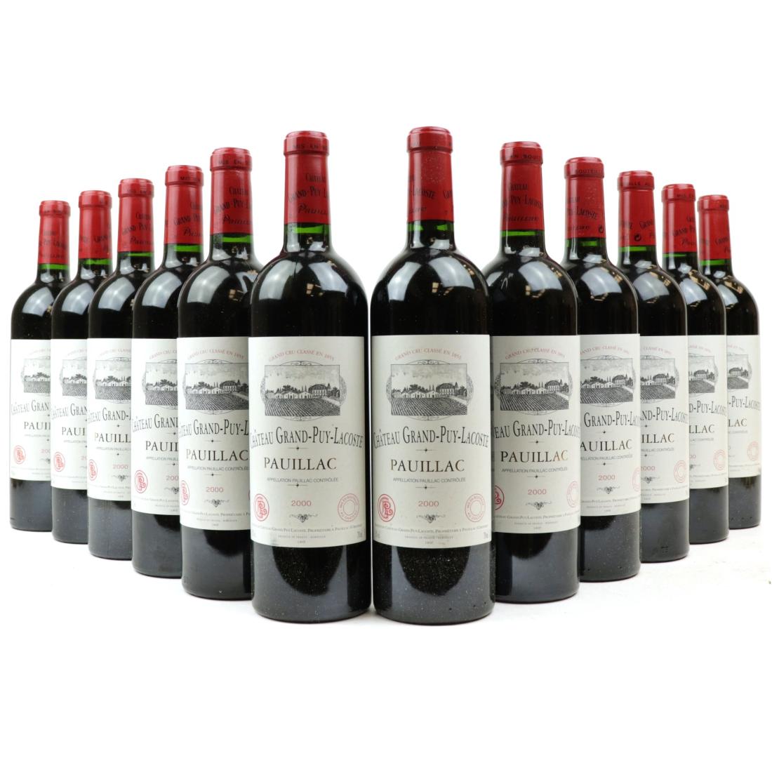 Image for Ch. Grand-Puy-Lacoste 2000 Pauillac 5eme-Cru 12x75cl / OWC