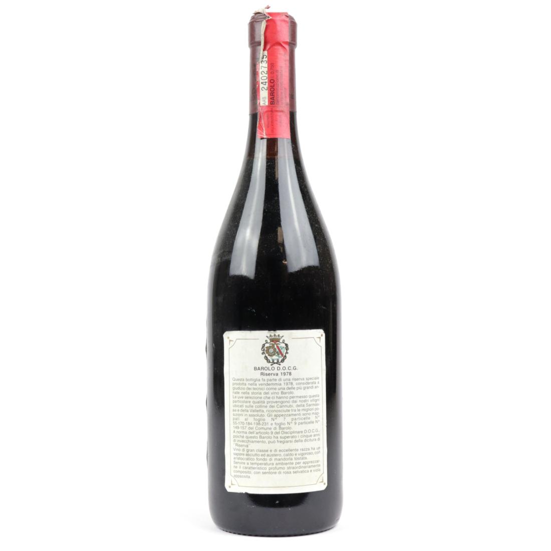 Image for Marchesi Di Barolo 1978 Barolo Riserva