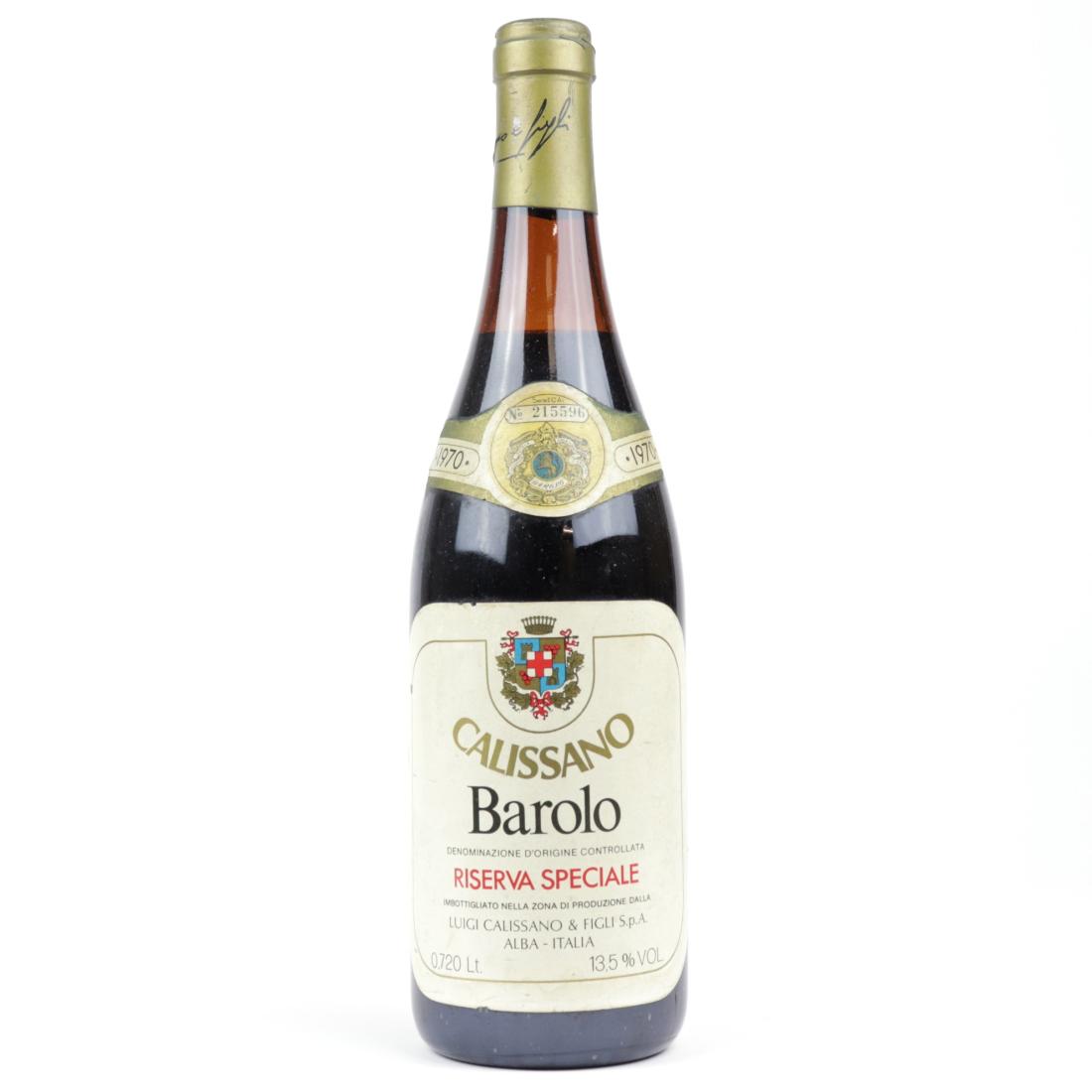 Image for Calissano 1970 Barolo Riserva Speciale