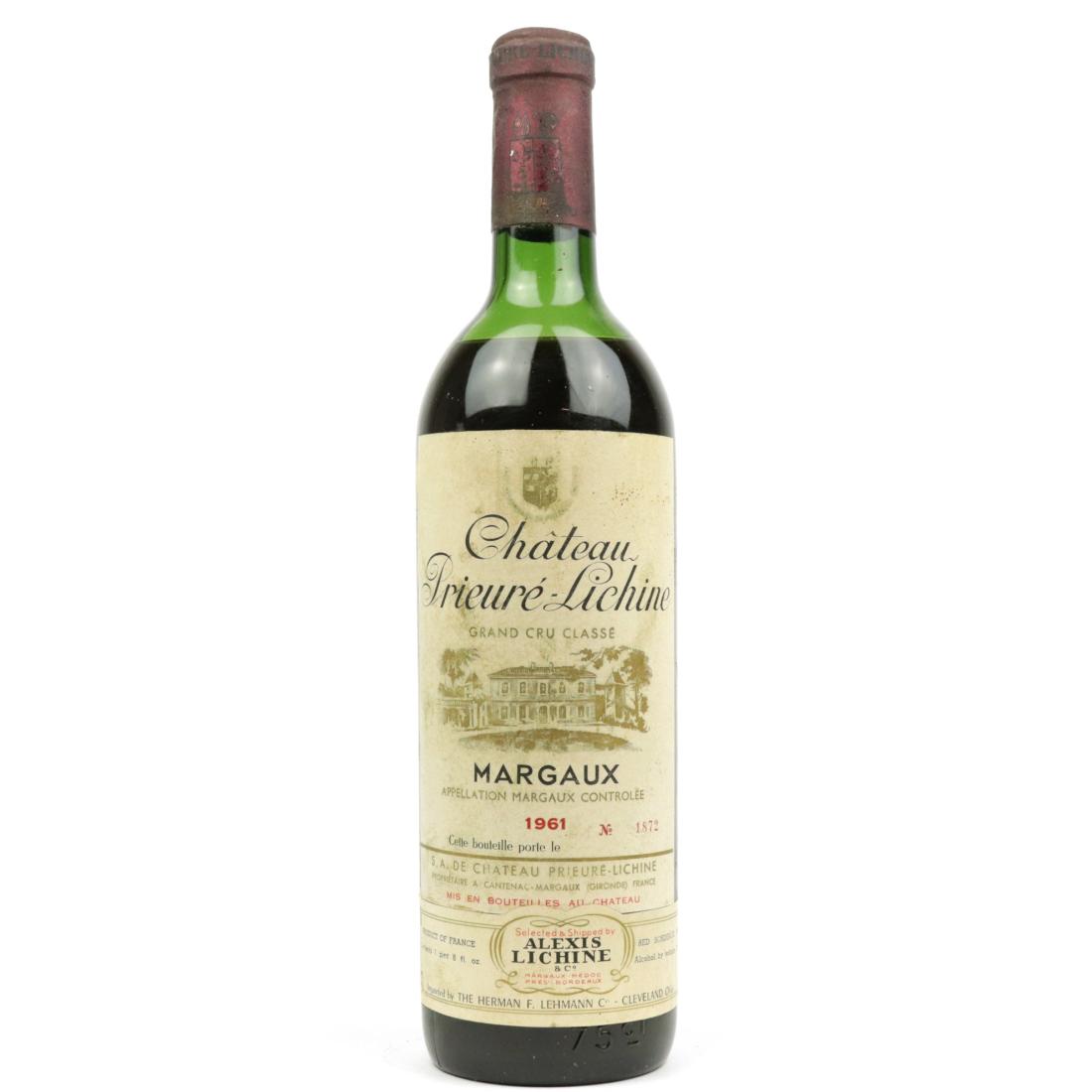 Image for Ch. Prieure-Lichine 1961 Margaux 4eme-Cru