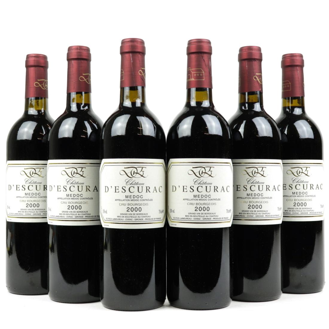 Ch. D'Escurac 2000 Medoc 6x75cl