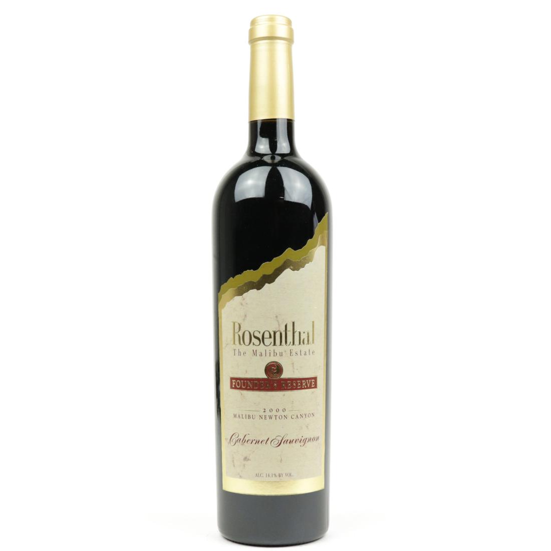 Image for Rosenthal The Malibu Estate Cabernet Sauvignon 2000 Newton
